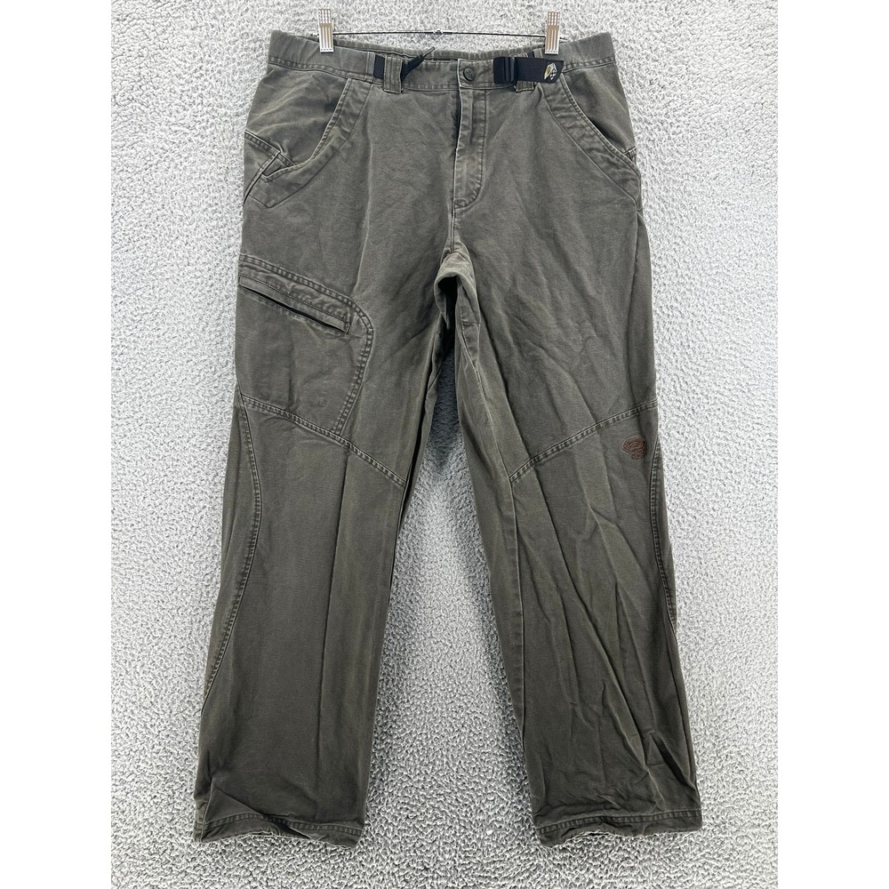 Mountain Hardwear AP Pants Mens Medium Regular Dark Gray Hiking Climbing Tech